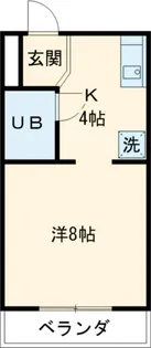 三重県名張市蔵持町芝出【マンション】の間取り