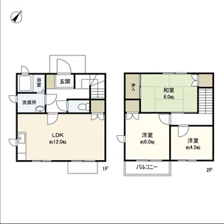 宮城県仙台市泉区南光台3【一戸建】の間取り