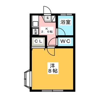 メゾンドMAYU【2階】の間取り