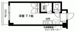 ハーバーステージ神戸元町【6階】の間取り