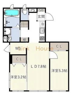 東京都江東区東陽3【マンション】の間取り