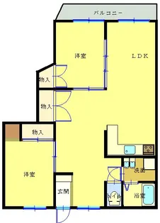パシフィック葉山【2階】の間取り
