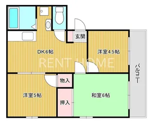 パールシャトー【2階】の間取り