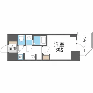 S-RESIDENCE都島Lux【9階】の間取り