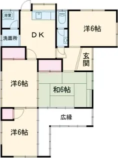 群馬県伊勢崎市馬見塚町【一戸建】の間取り