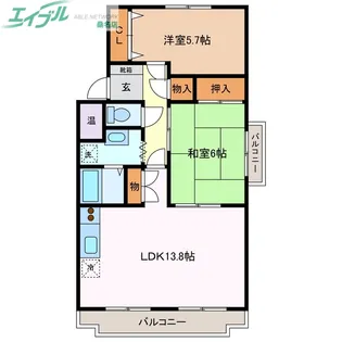 ファミール97【1階】の間取り