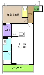 ベレオFukata【2階】の間取り