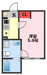 COZY NOOK【3階】の間取り
