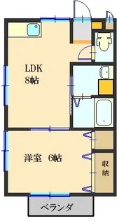 群馬県桐生市相生町5【アパート】の間取り