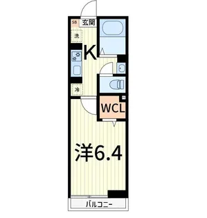 リビングヴィレッジ新柴又【2階】の間取り