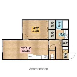 静岡県浜松市浜名区細江町気賀【一戸建】の間取り