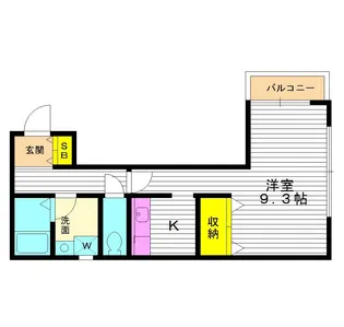 東京都練馬区旭丘1【マンション】の間取り