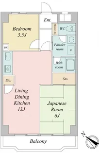 入間市駅前ビル【4階】の間取り
