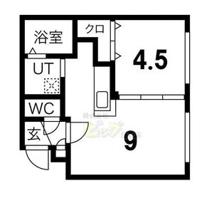 La Forte白石【1階】の間取り