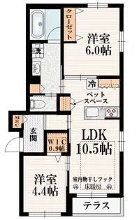 東京都杉並区高井戸東2【マンション】の間取り