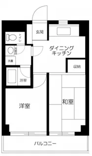 東京都新宿区高田馬場4【マンション】の間取り