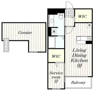 プリメーラ【2階】の間取り