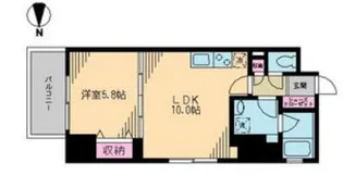 東京都江東区白河1【マンション】の間取り