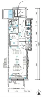 ディアレイシャス名古屋中村公園【9階】の間取り