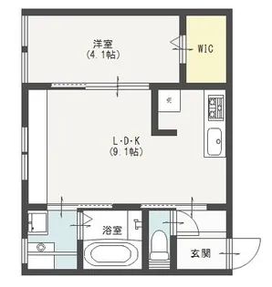 Maison de H(メゾンドアッシュ)【2階】の間取り