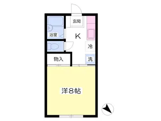 プレジール山の寺【1階】の間取り