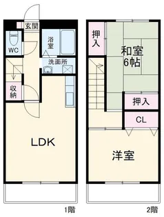 プラーティット本中山の間取り