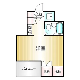 エクセレントシャトウ中野【2階】の間取り