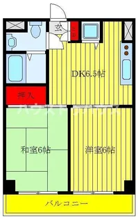 パークサイド関【3階】の間取り
