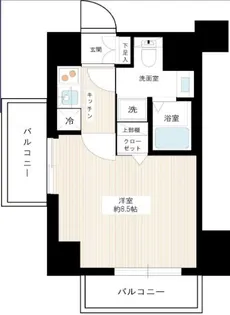 東京都文京区水道2【マンション】の間取り