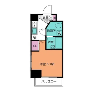 THEパームス新小岩【3階】の間取り