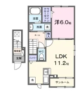 ファヴール駒場の間取り