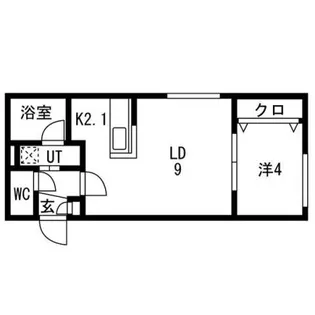シティプレミア栄通【3階】の間取り