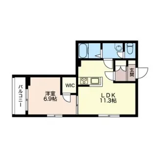 Navire Noirの間取り