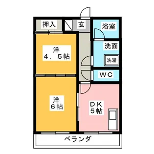 メゾン伊藤【3階】の間取り