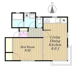 ロイヤルハイツ【1階】の間取り