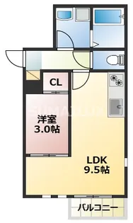 TOMORIE ZEN M2【2階】の間取り