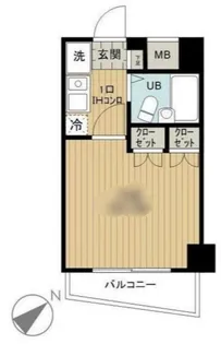 カテリーナ馬込【3階】の間取り