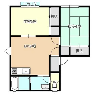 アルペンB棟・C棟【1階】の間取り