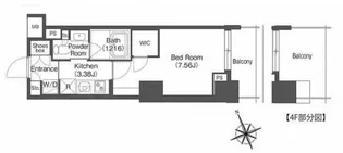 コンフォリア西荻窪【7階】の間取り