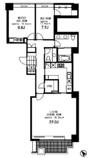 城山トラストコート【2階】の間取り