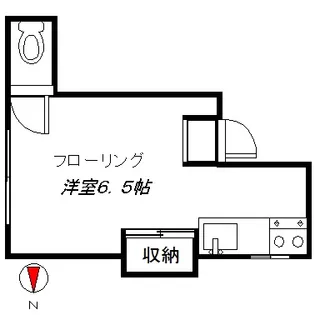 大渕荘【2階】の間取り