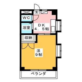 ハイムエミエール【3階】の間取り