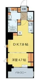 シエルエックス榴岡公園【7階】の間取り