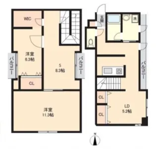 アクト・ワン第3ビルの間取り