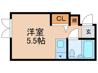 ベレーザ祇園東【3階】の間取り