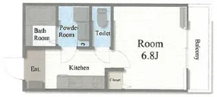 Rita椥辻【3階】の間取り