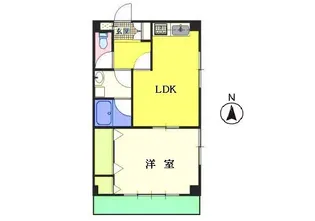 太田ビル1-b【1階】の間取り