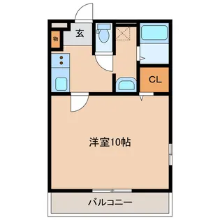 Crescenne【1階】の間取り