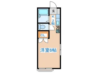 ハイツRS【1階】の間取り