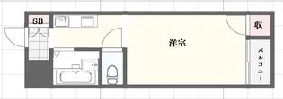 センチュリーアート21【3階】の間取り